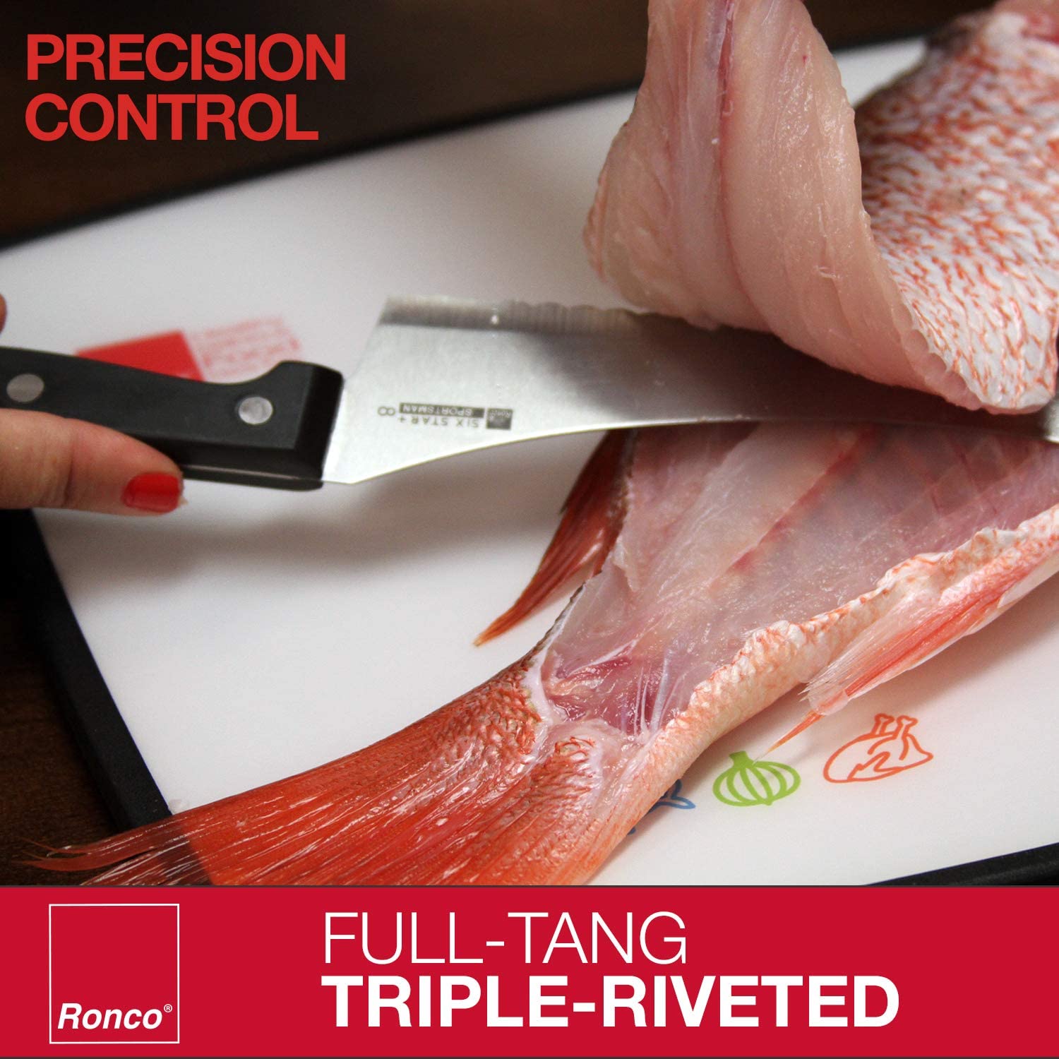 Amazon | Ronco ナイフ20点セット ロッカーナイフ ステンレス